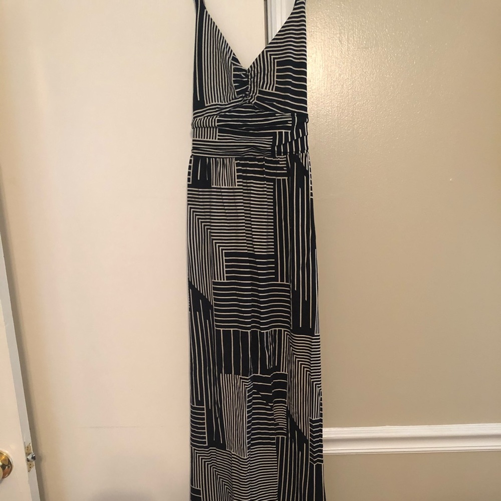 Loft cross back maxi dress